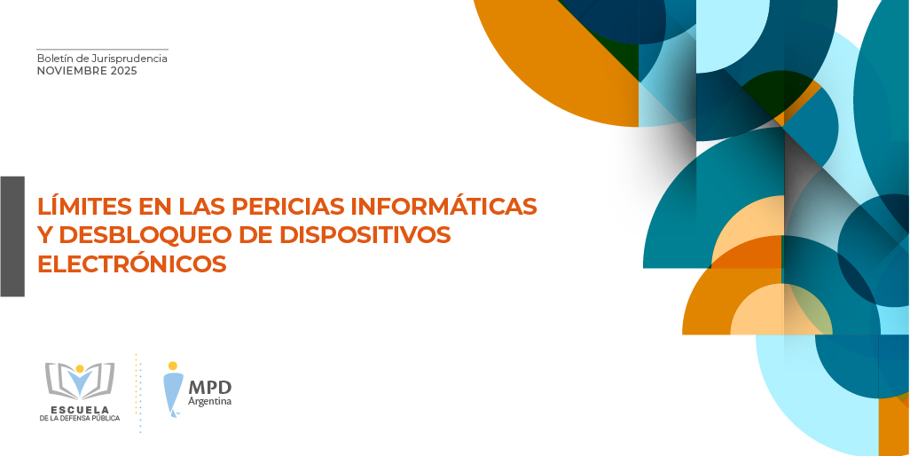 NUEVO BOLETÍN DE JURISPRUDENCIA DE LA ESCUELA DE LA DEFENSA PÚBLICA