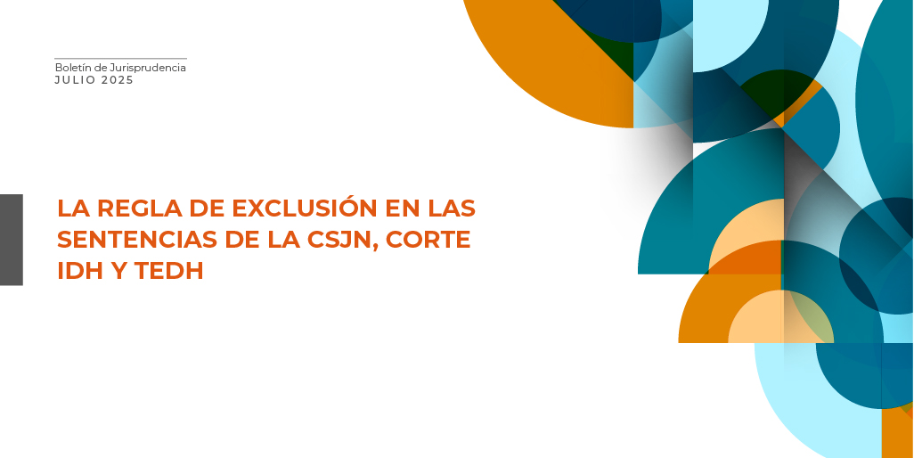 NUEVO BOLETÍN DE JURISPRUDENCIA DE LA ESCUELA DE LA DEFENSA PÚBLICA